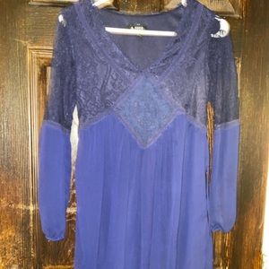 Blue party dress